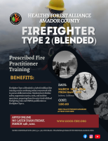Wildland Firefighter Type 2  (Blended) - Amador County